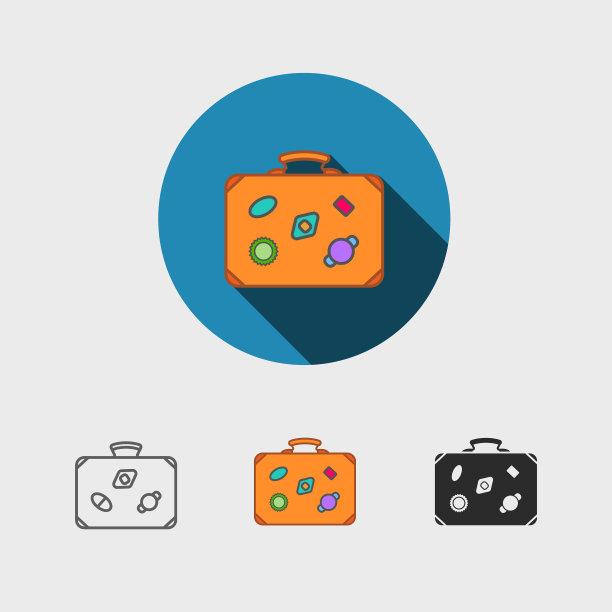 行李的象征图片下载