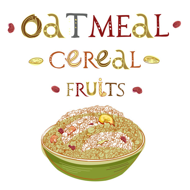 谷物和脱水水果图片下载