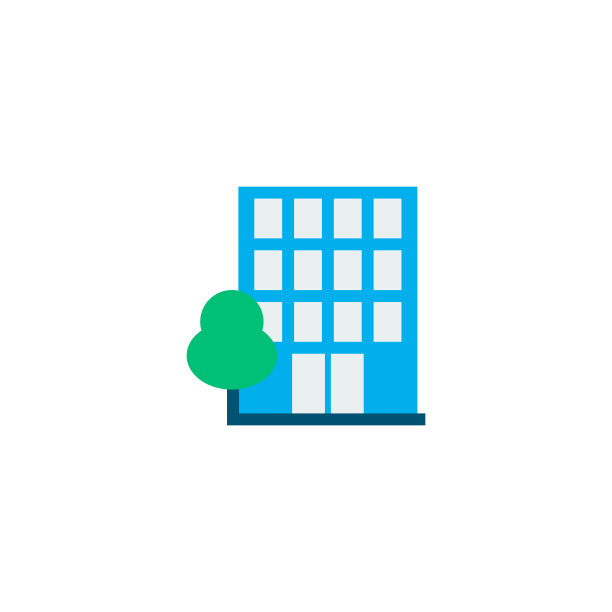 建筑图标平面元素的图片下载