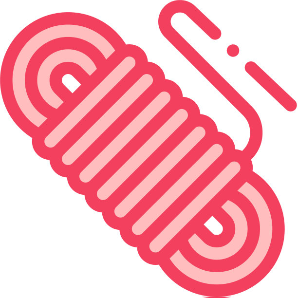 绳索索登山运动器材图标图片下载