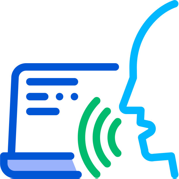 笔记本电脑人工语音控制图标图片下载