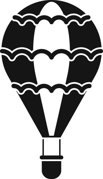 气球图标简约风格图片下载