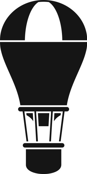 创意气球图标简单的风格图片下载