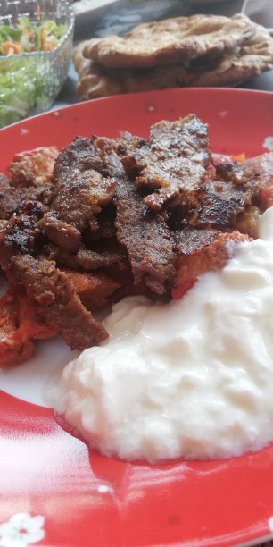 自制Iskender烤肉串图片下载