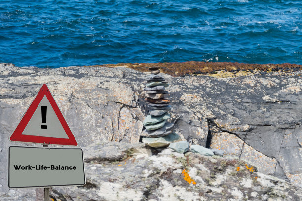 工作-生活平衡的象征符号图片下载