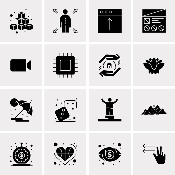 设置16个通用图标业务图片下载