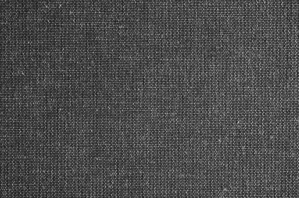 特写黑色，深灰色织物样品纹理背景。深灰色织物条纹纹样设计，用于室内装饰或抽象背景设计。图片下载