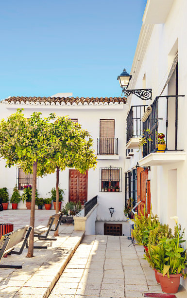 白色的房子图片下载