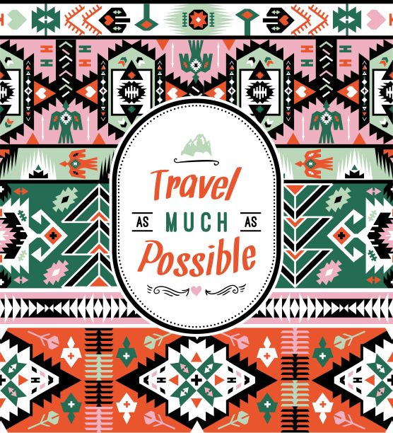 美国部落鲜艳多彩的无缝图案图片下载