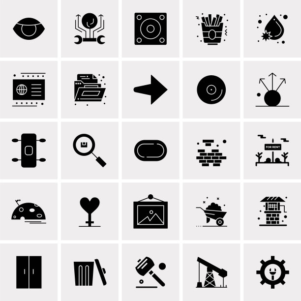 设置25个通用业务图标图片下载