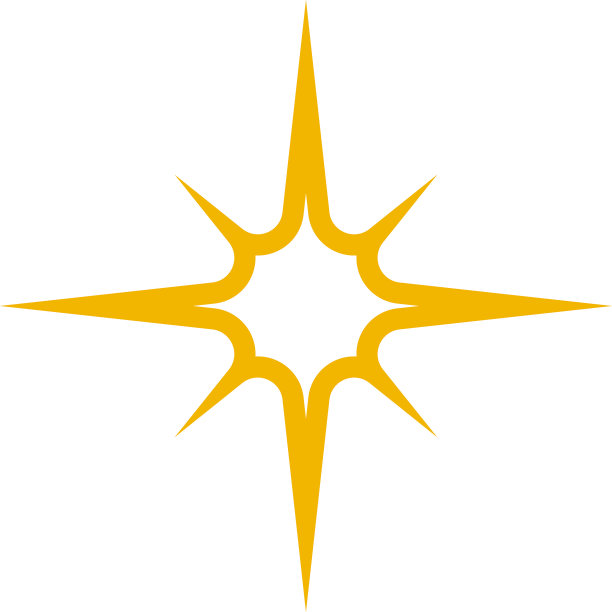 明星。明星矢量图标。金星，孤立在现代简单的平面线性风格。矢量图图片下载