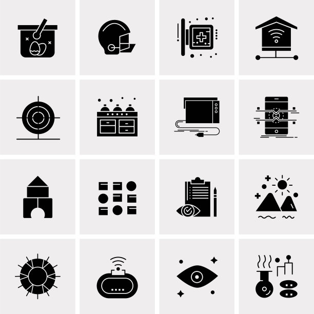 设置16个通用图标业务图片下载