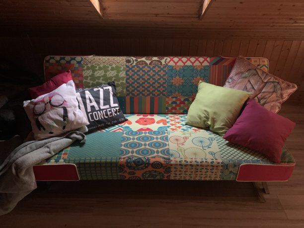 色彩鲜艳的沙发图片下载