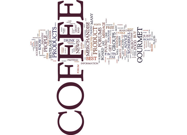 美食咖啡和免费咖啡建议文本图片下载