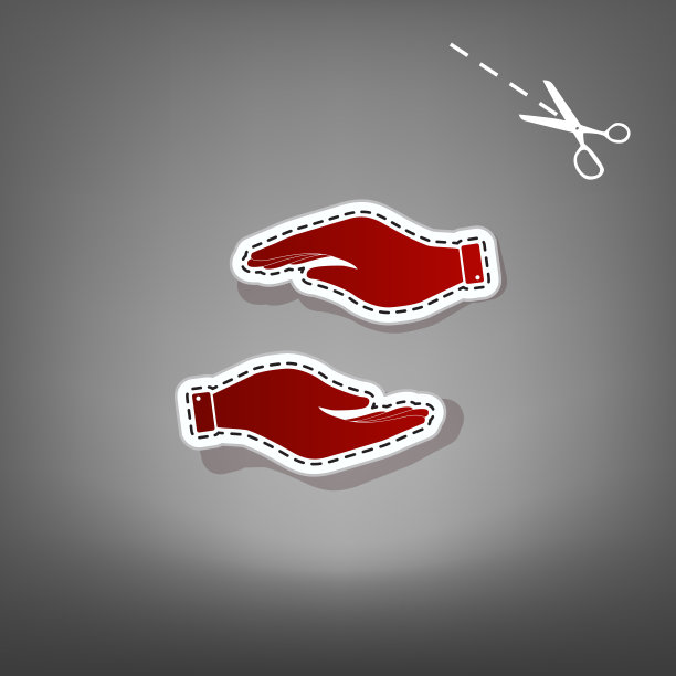 手签红色图标与图片下载