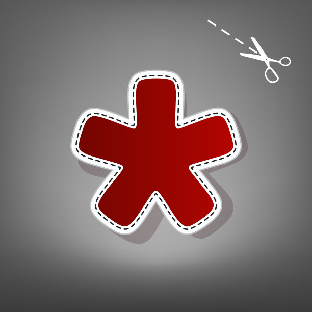 星号星号红色图标与for图片下载