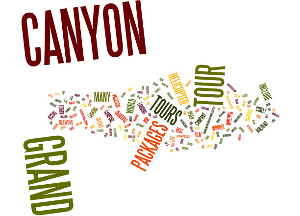 大峡谷旅游套餐文字背景字图片下载