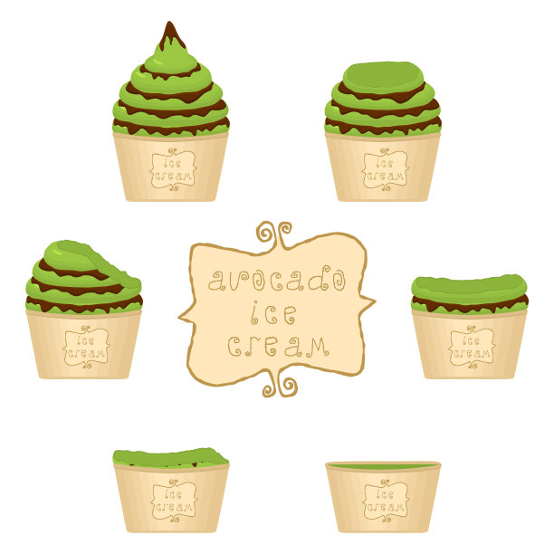 天然冰淇淋图片下载