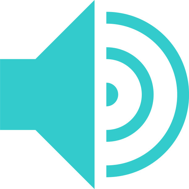 平音量高图标喇叭标志图片下载