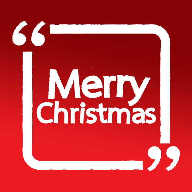 圣诞快乐的字母设计图片下载