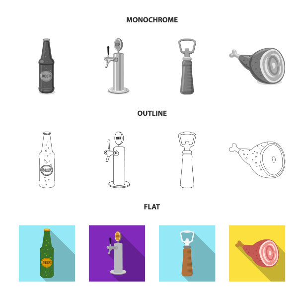 酒吧和酒吧标志图片下载