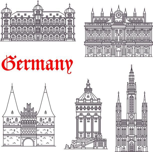 德国历史建筑图片下载
