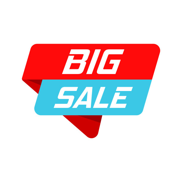 大销售旗帜徽章图标经营理念大图片下载