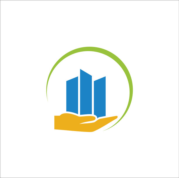 城市天际线的低角度视图图片下载