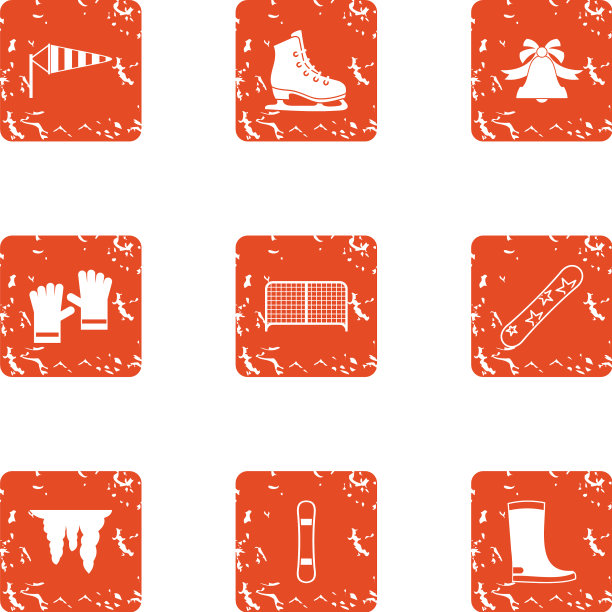 冬铃图标设置垃圾摇滚风格图片下载