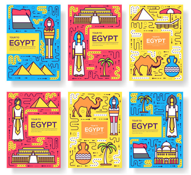 埃及国家旅游度假指南手册图片下载