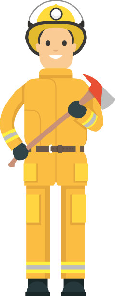 值班消防员图片下载