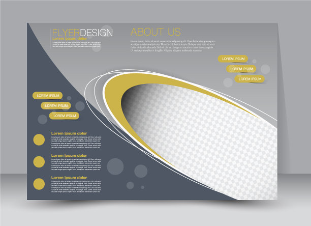 景观广告牌传单模板图片下载
