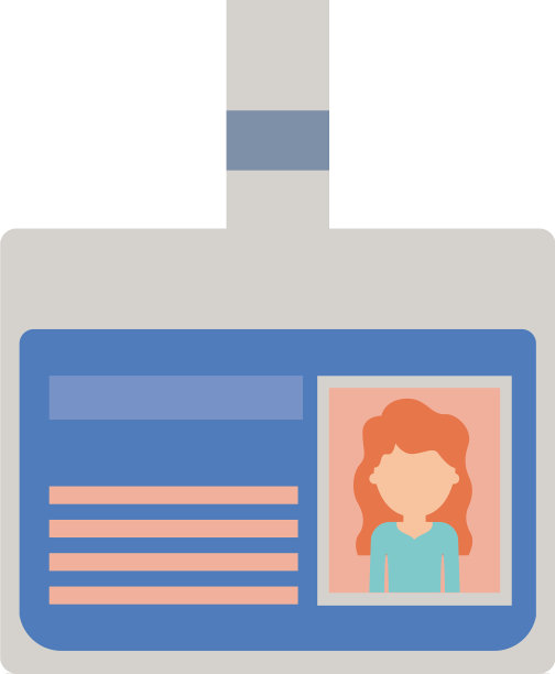 有半身女性照片的身份证图片下载