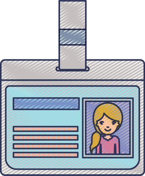 有半身女性照片的身份证图片下载