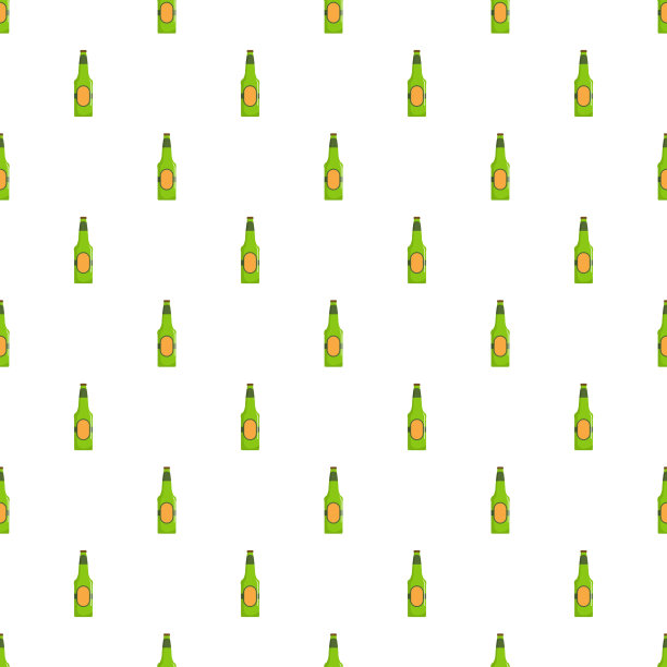 瓶啤图案无缝图片下载