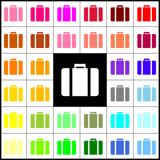 公文包标志毡笔图片下载