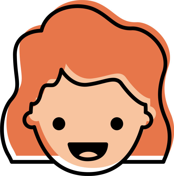 人们的形象的女孩的脸与波浪的头发图片下载