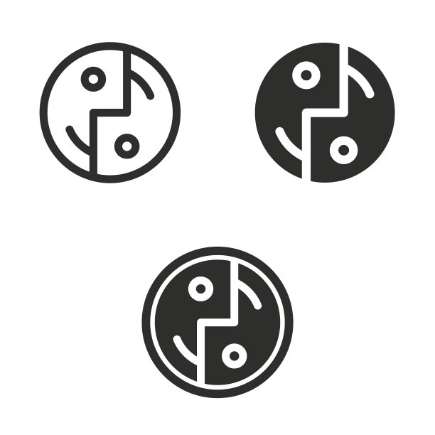数字互动图标集图片下载
