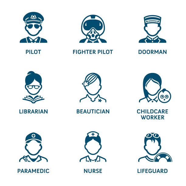 职业图标-集iv图片下载