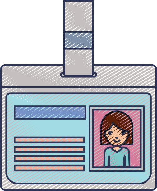 有半身女性照片的身份证图片下载