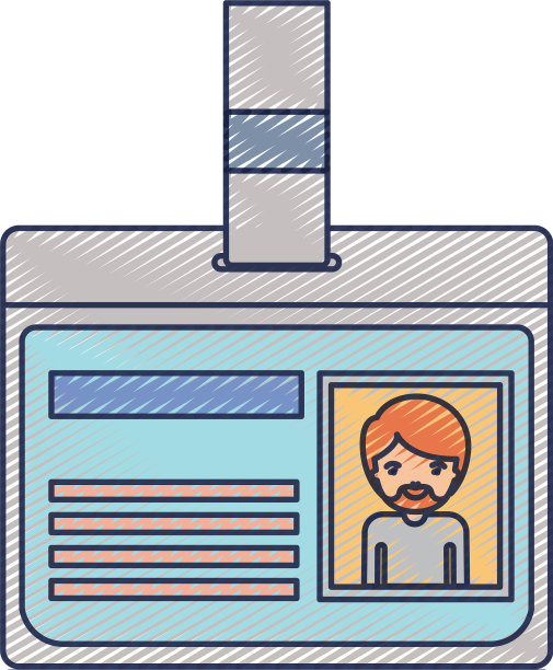 身份证上有半身男人的照片图片下载