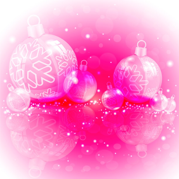 圣诞设计的红色与光泽图片下载