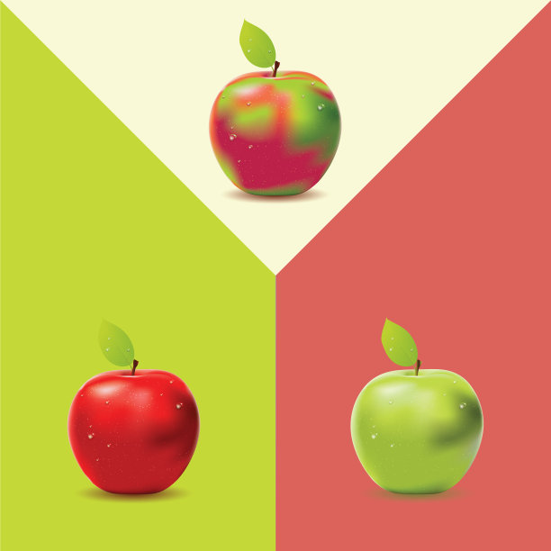 两种颜色的背景用苹果图片下载
