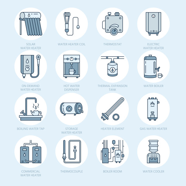 热水器、锅炉、恒温器、煤气图片下载