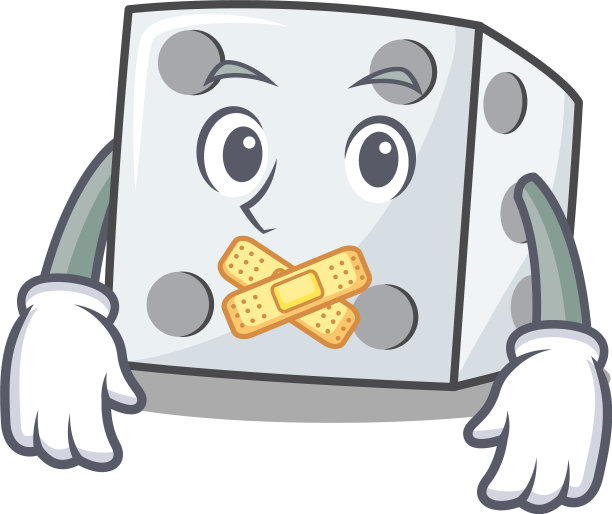 无声骰子角色卡通风格图片下载