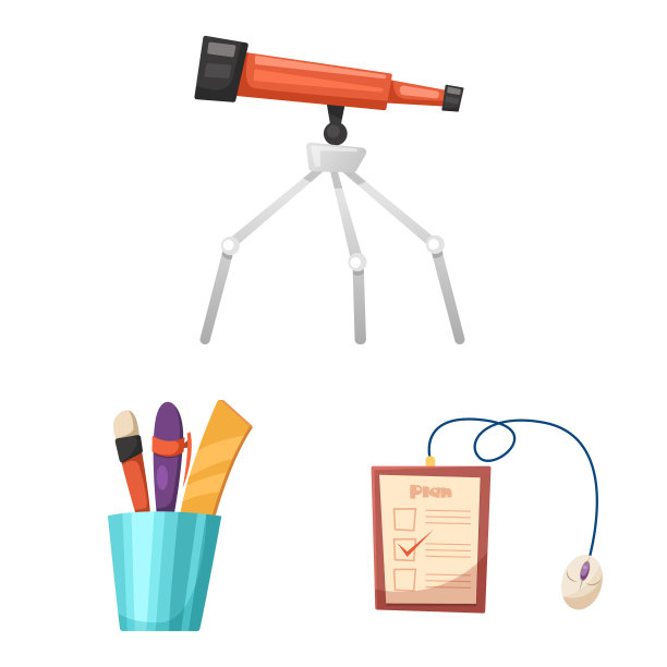 教育和学习符号的设计图片下载