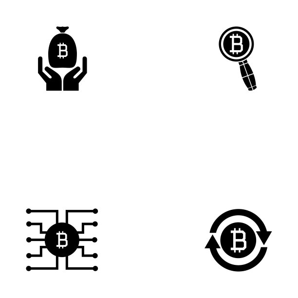 比特币图标集图片下载