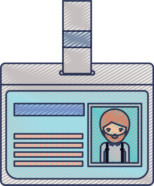 身份证上有半身男人的照片图片下载