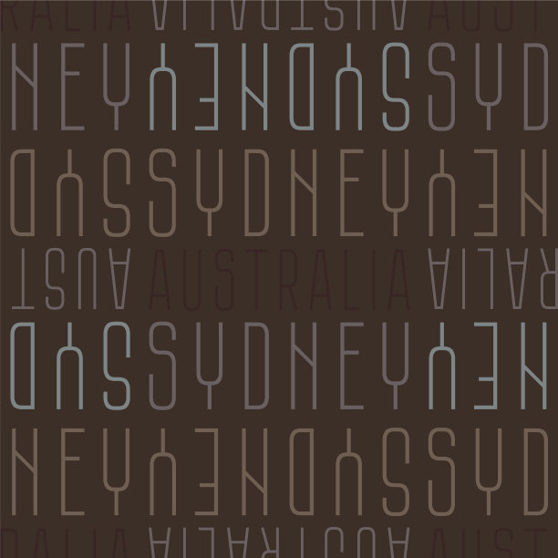 悉尼澳大利亚无缝图案图片下载