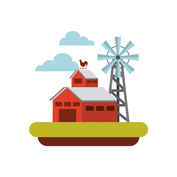 农业生产景观图标图片下载